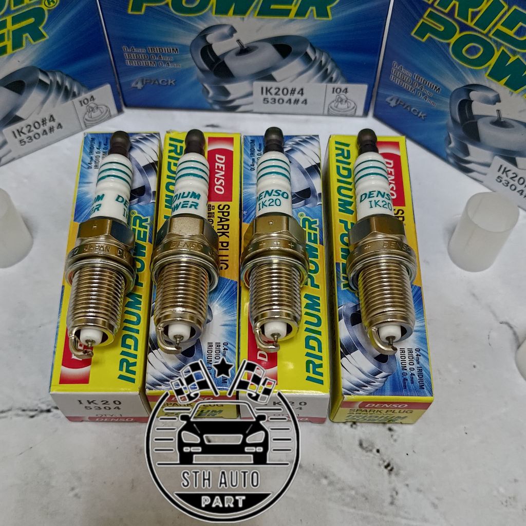 หัวเทียนอิริเดียม ik20 4 ชิ้น BMW E36 E46 318l 325l 520l 523l 730l 740l