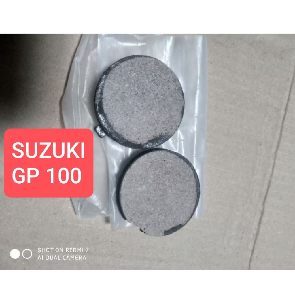 ผ้าเบรคหน้า SUZUKI GP 100 GP100 GP