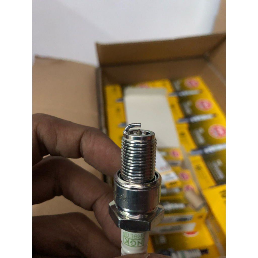 NGK PLATINUM NINJA R SS RR SPARK PLUG ORIGINAL ญี่ปุ่นเย็น HOT TYPE BR8EGP BPR5EGP NGK G POWER ORIGI