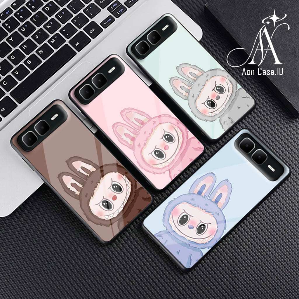 HP INFINIX SMART 10 Plus Compact Glass SoftCase - เคสโทรศัพท์ SMART 10 Plus - เก็บเงินปลายทาง - - [T