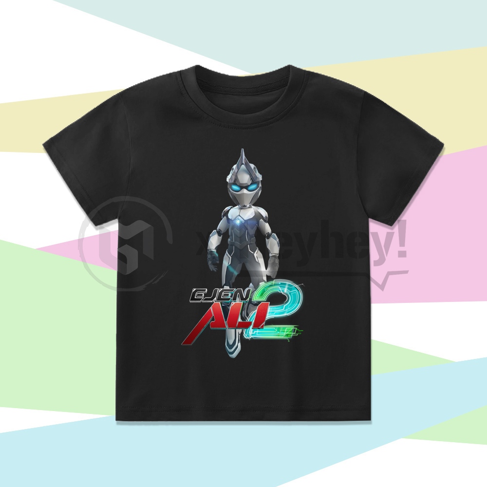 SATRIA EJEN ALI THE MOVIE 2 CHILDRENS T-SHIRT - พิมพ์ชื่อฟรี