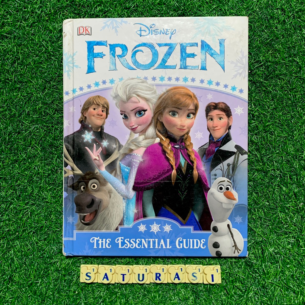 (ความอิ่มแปล) DK Disney Frozen The Essential Guide (ปกแข็ง) - หนังสือนิทานสําหรับเด็กนําเข้า