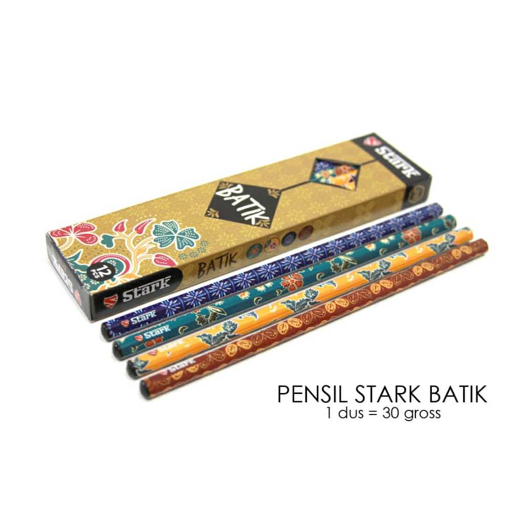 1 โหล 2b Batik Pencils Stark Batik Pencils