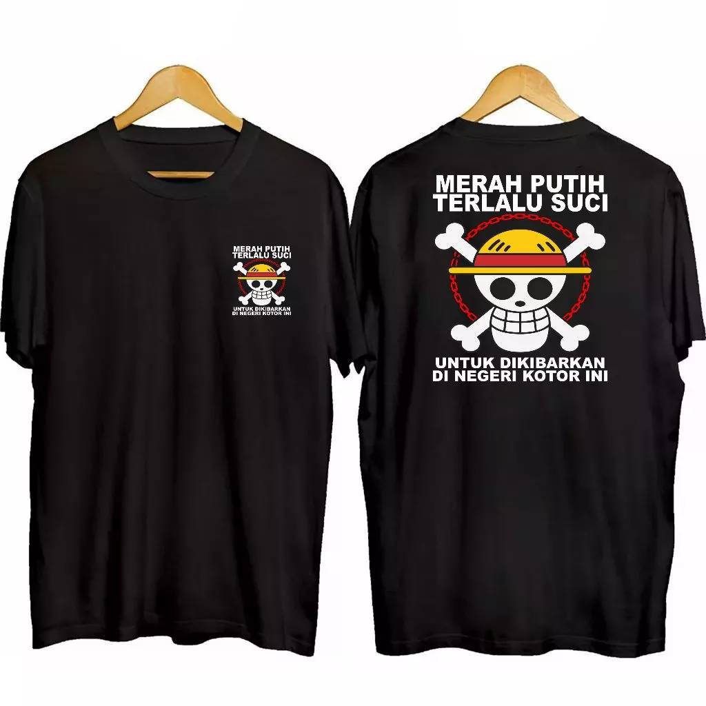 เสื้อยืด ANIME ONE PIECE MONKEY D. เสื้อยืด LUFFY ANIME สําหรับผู้ชายและผู้หญิง