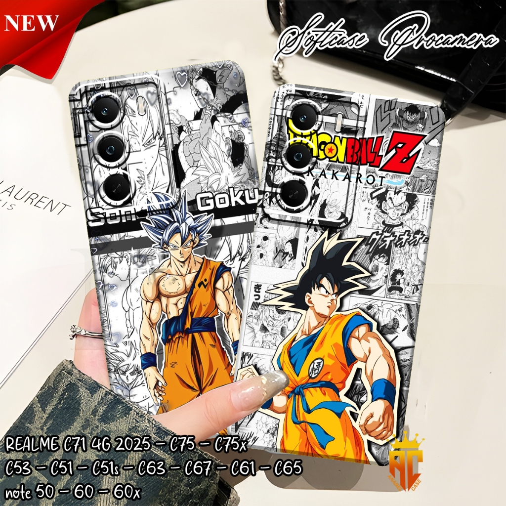 เคส Realme C71 4G 2025 - C75 - C75x - C53 - C51 - C51s - C63 - C67 - C61 - C65 - Realme Note 50 - 60