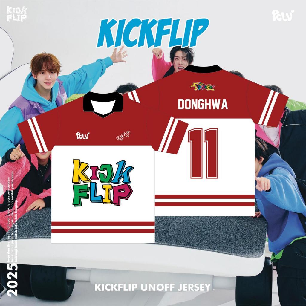 KICKFLIP JERSEY // KPOP JERSEY // KICKFLIP SHIRT (Pre Order) - @pclv.co