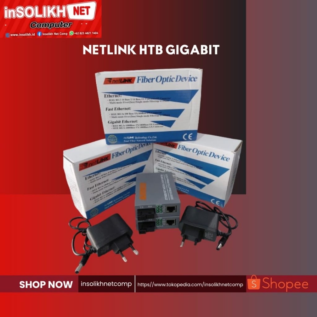 Netlink Gigabite HTB-GS-03 A/B HTBS03 CONVERTER