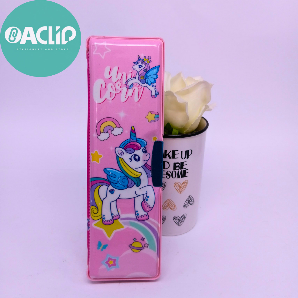 CHARACTER MAGNETIC PENCIL BOX (2 ด้าน) I LONG PENCIL BOX KT-2218