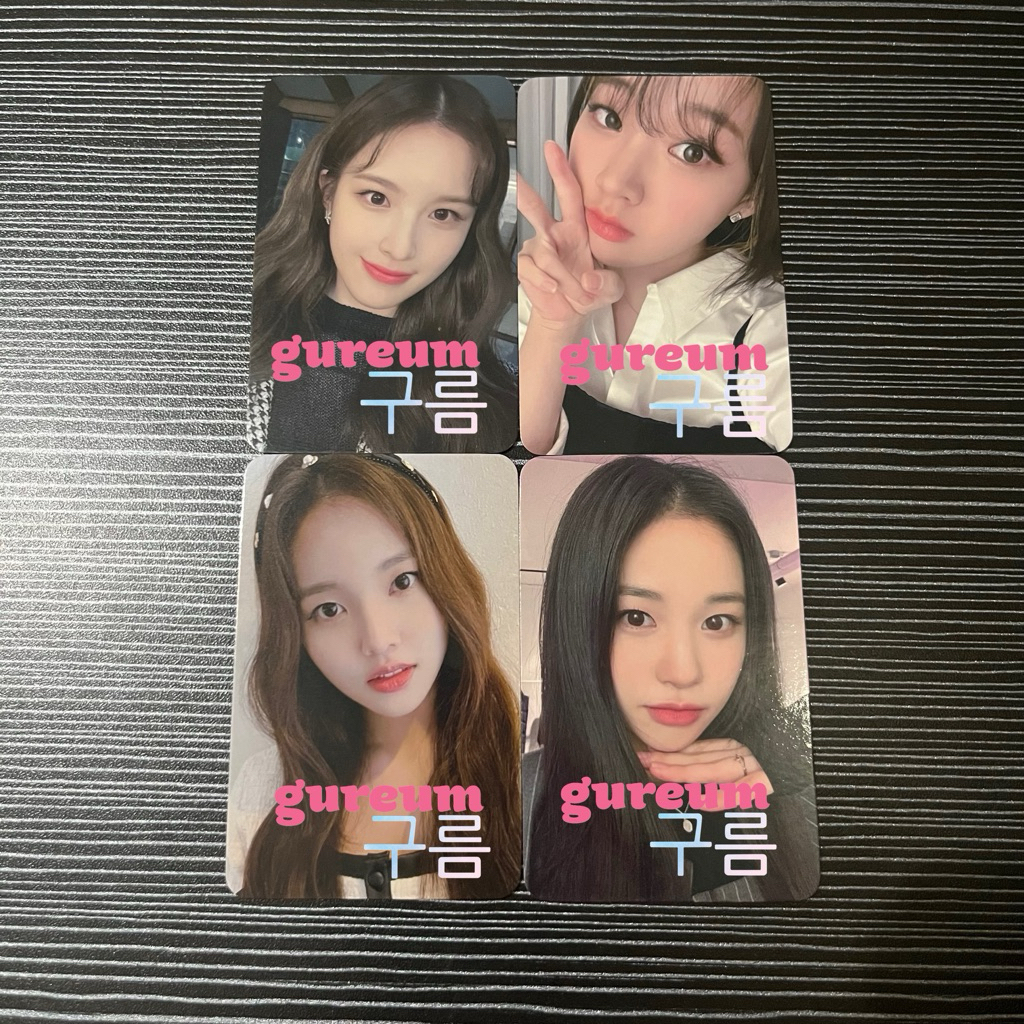 [READY] Weekly - อัลบั้มเดี่ยวที่ 1 [Play Game : AWAKE] Photocard POB Moketshop Jaee Soojin Jihan Ji