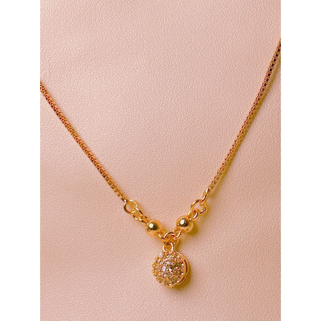 สร้อยคอทองคํา V02 สวยงามและสง่างาม MJ