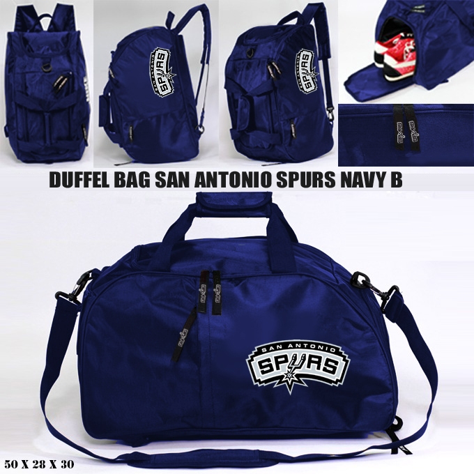 กระเป๋า DUFFEL SAN ANTONIO SPURS - กระเป๋าเดินทาง BASKET SPURS - SAN ANANTO SPURS GYM BAG - NBA SPUR
