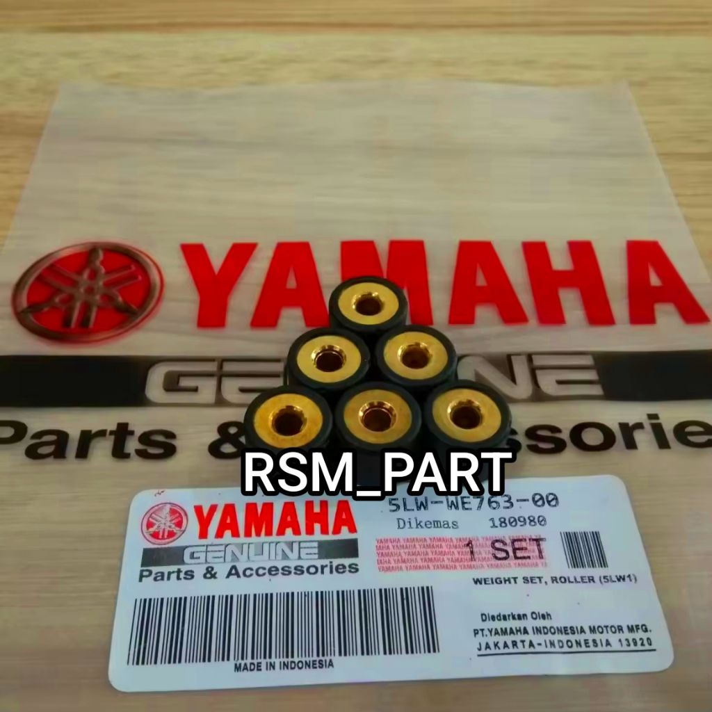 Yamaha Roller Mio Sporty Smile Soul คาร์บูเรเตอร์ 5TL 5LW 1 ชุด Original RSM_PART SLW-WE763-00 บรรจุ
