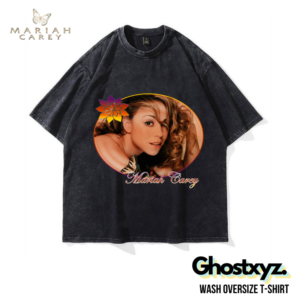 เสื้อยืด Ghostxyz Mariah Carey Wash Oversize Vintage Tee