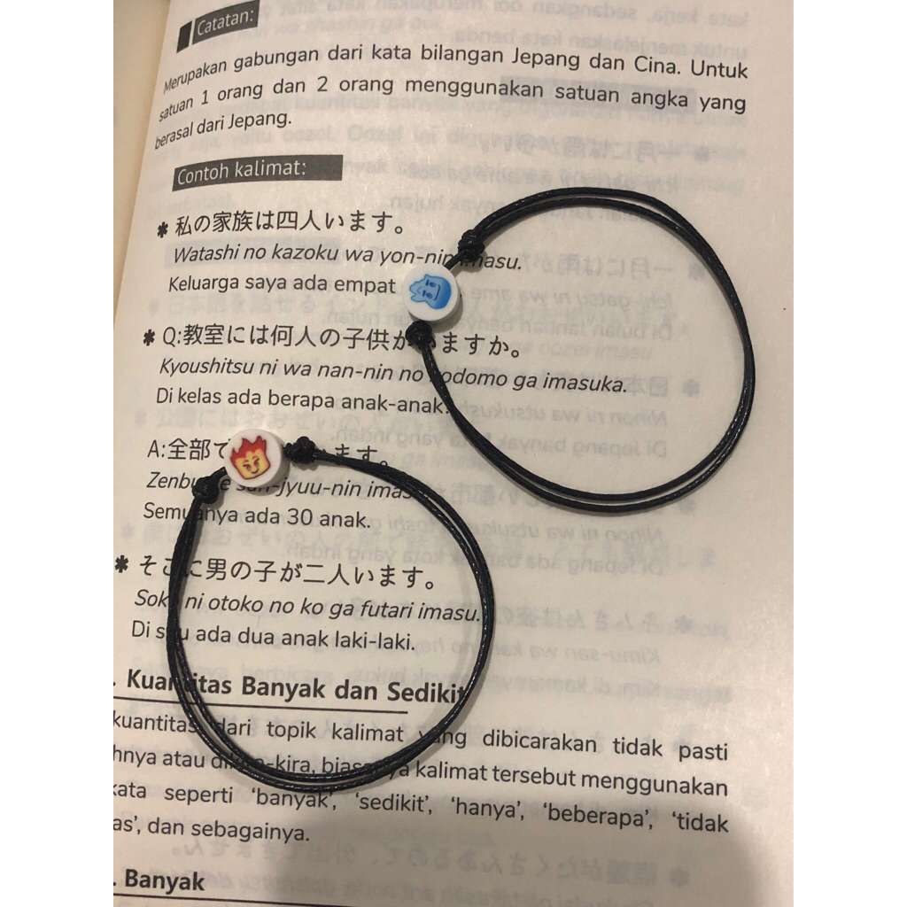 UNISEX FIRE และน้ํา COUPLE BRACELET/CUTE COUPLE BRACELET/BLACK COUPLE BRACELET