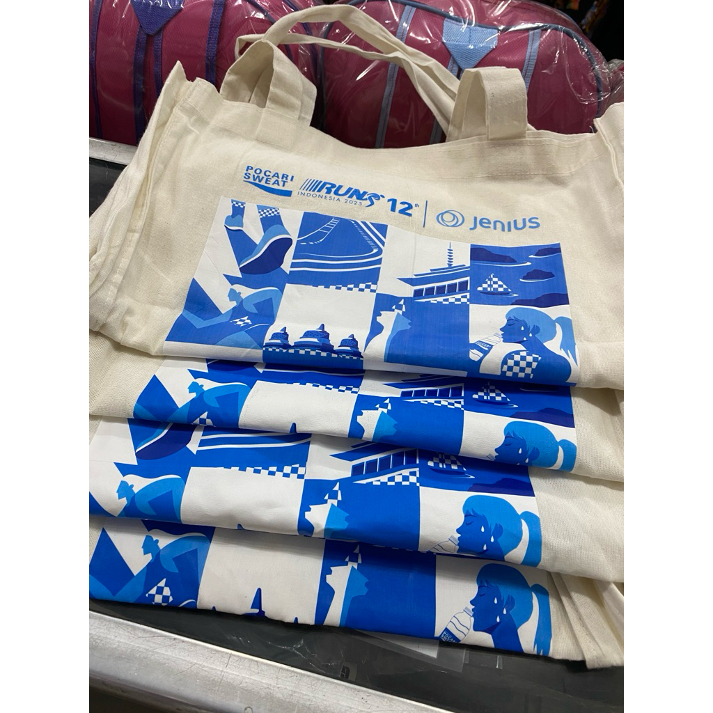 Goodie Bag Totebag Pocari Sweat Run 2025