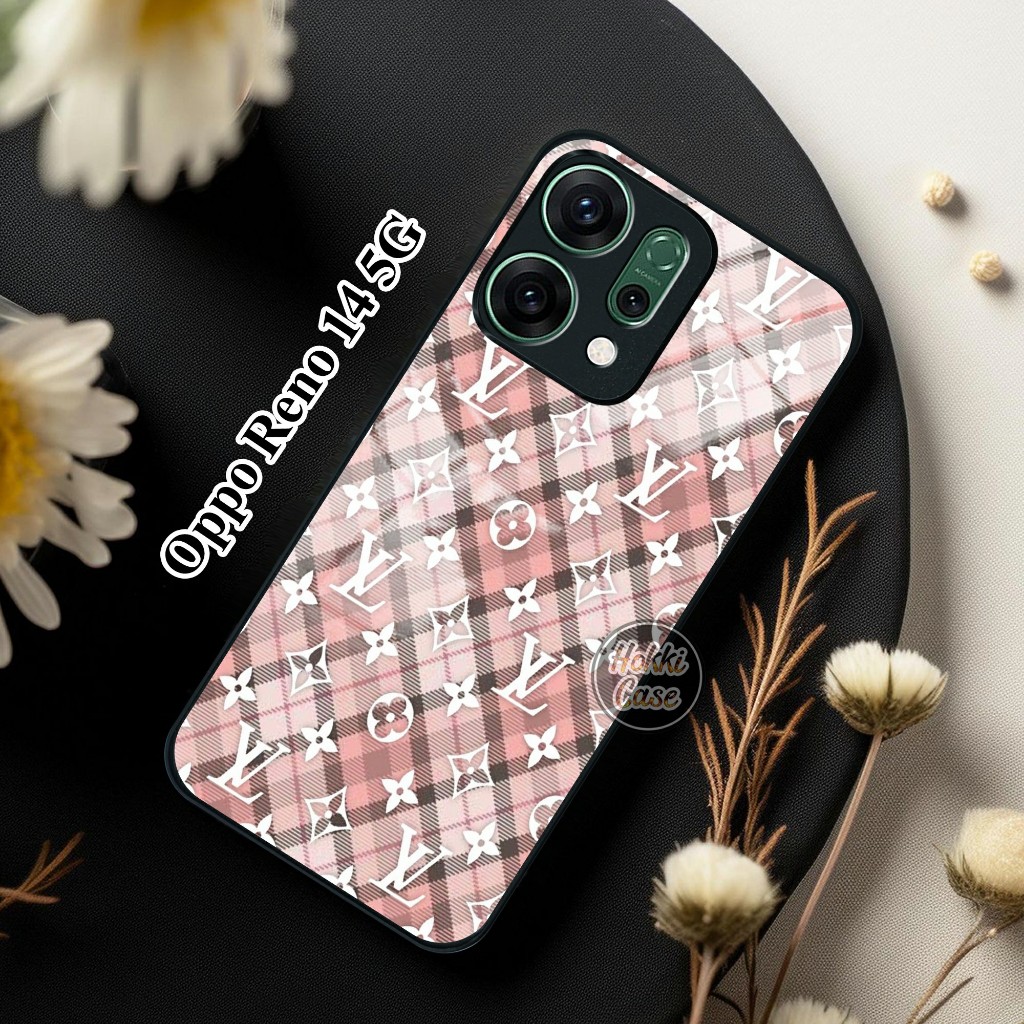 เคส HP Oppo Reno 14 5G - เคส Oppo Reno 14 Glass Softcase - เคสโทรศัพท์มือถือ Oppo Reno 14 5G - ซิลิโ