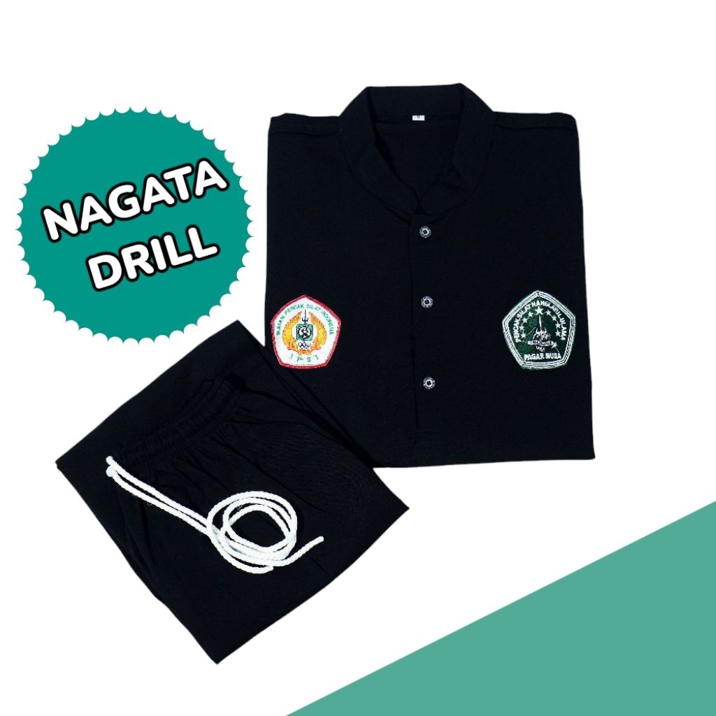 NUSA NAGATA DRIL FENCE UNIFORM / SILAT UNIFORM / NUSA FENCE / NUSA FENCE SACRED