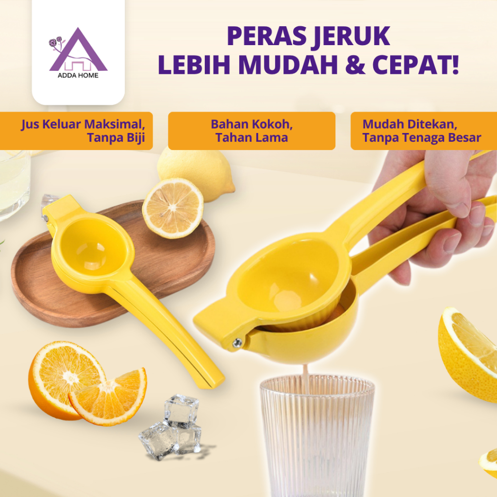 คู่มือกดน้ํามะนาว วัสดุหนา Aesthetic Lime Juice Presser