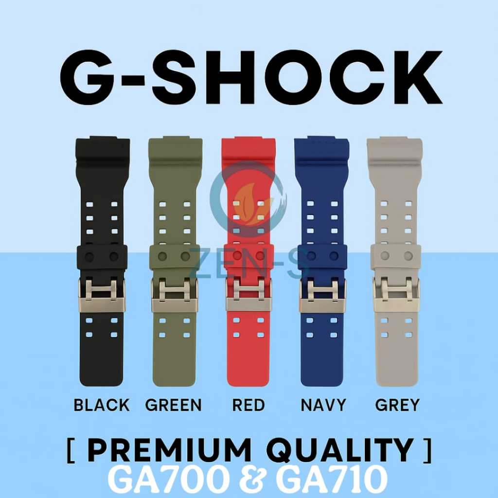 G-Shock GA700 & GA710 GA 700 GA 710 สายนาฬิกา Casio Gshock GA700 GA710 Casio G-Shock สายนาฬิกา