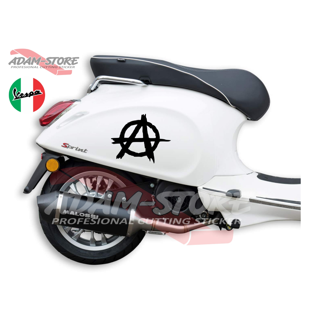 VP2 Vespa Matic Motorcycle Sticker / PUNK Sticker / Vespa Piaggio Sticker / Vespa Motorcycle Decal