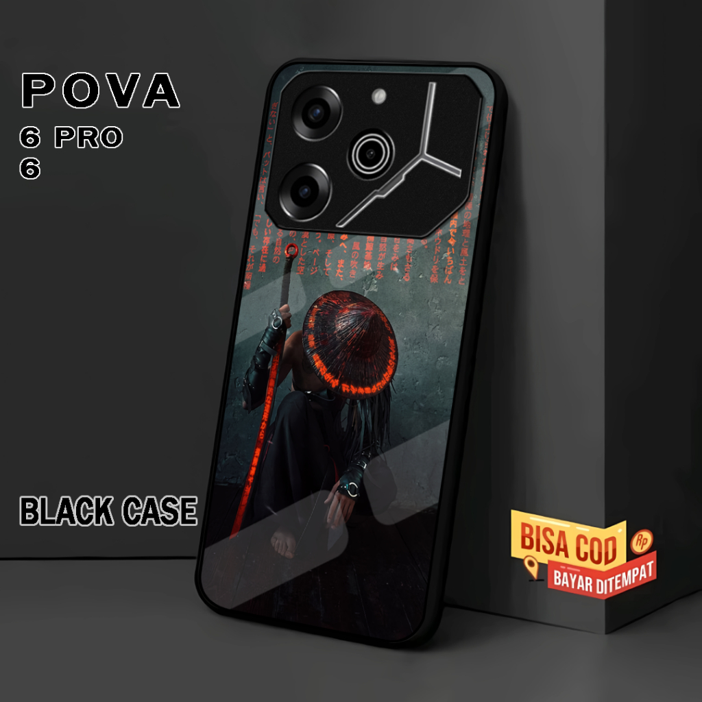 ( RC 8 ) Kesing Case Sofcase Glossy สําหรับ Tecno Pova 6 l Pova 6 Pro 5G พร้อมอะนิเมะ Motif l บทคัดย