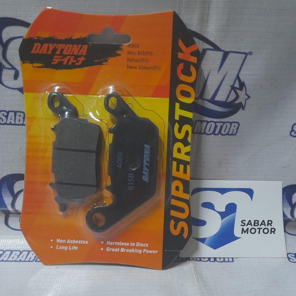 ผ้าเบรค FRONT สําหรับ Nmax เก่า, Nmax ใหม่, aerox DAYTONA Superstock