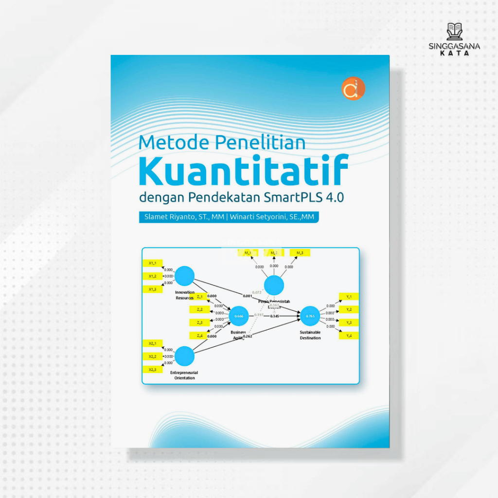 หนังสือ วิธีวิจัยเชิงปริมาณโดยใช้ Smartpls 4.0 Approach - Slamet Riyanto และ Winarti Setyorini - Dee