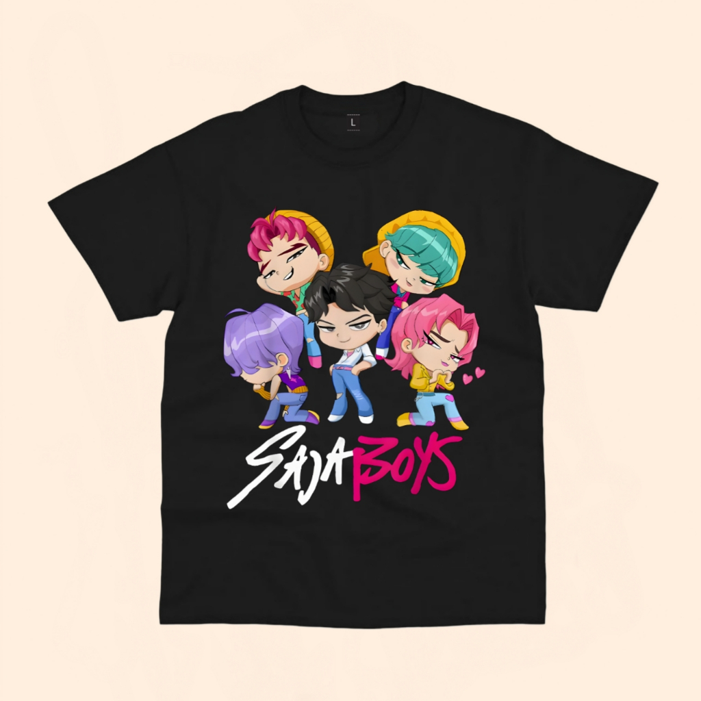 KPOP DEMON HUNTERS เสื้อยืดเด็กเท่านั้น BOYS SODA POP SHORT-SLEEVED เสื้อยืดเด็ก