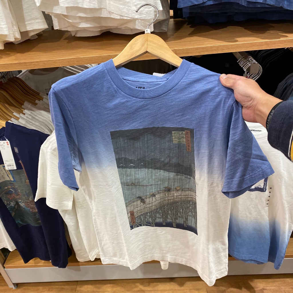 จัสทิพ. เสื้อยืด Uniqlo Ukiyoe (MAN)