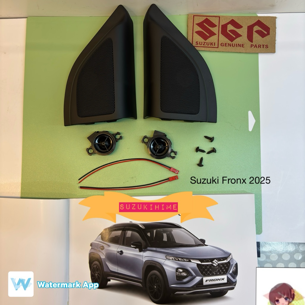 ชุดลําโพงทวีตเตอร์สําหรับ Suzuki Fronx 2025 GL Original Suzuki SGP