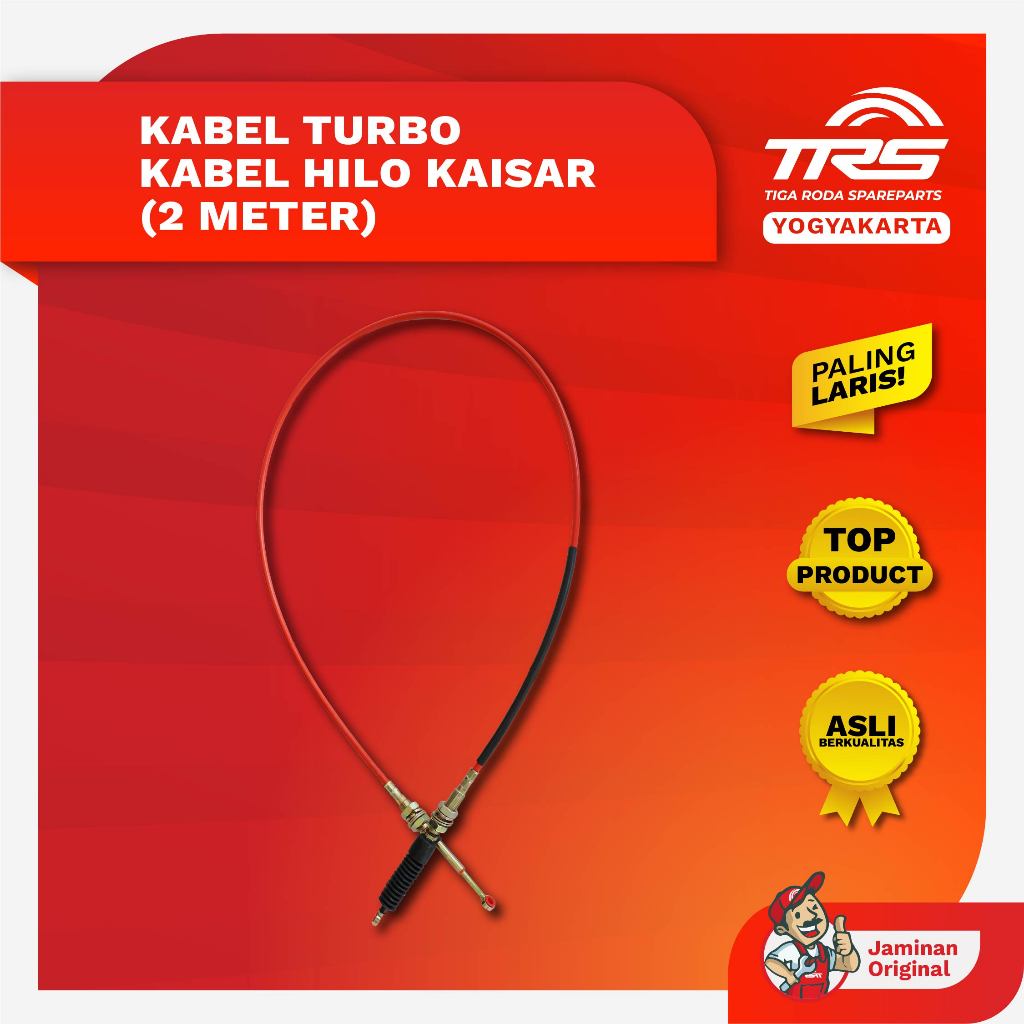 TRS Turbo Cable Hilo Kaisar Cable 2m ยาว 2 เมตร อะไหล่ TRS JOGJA