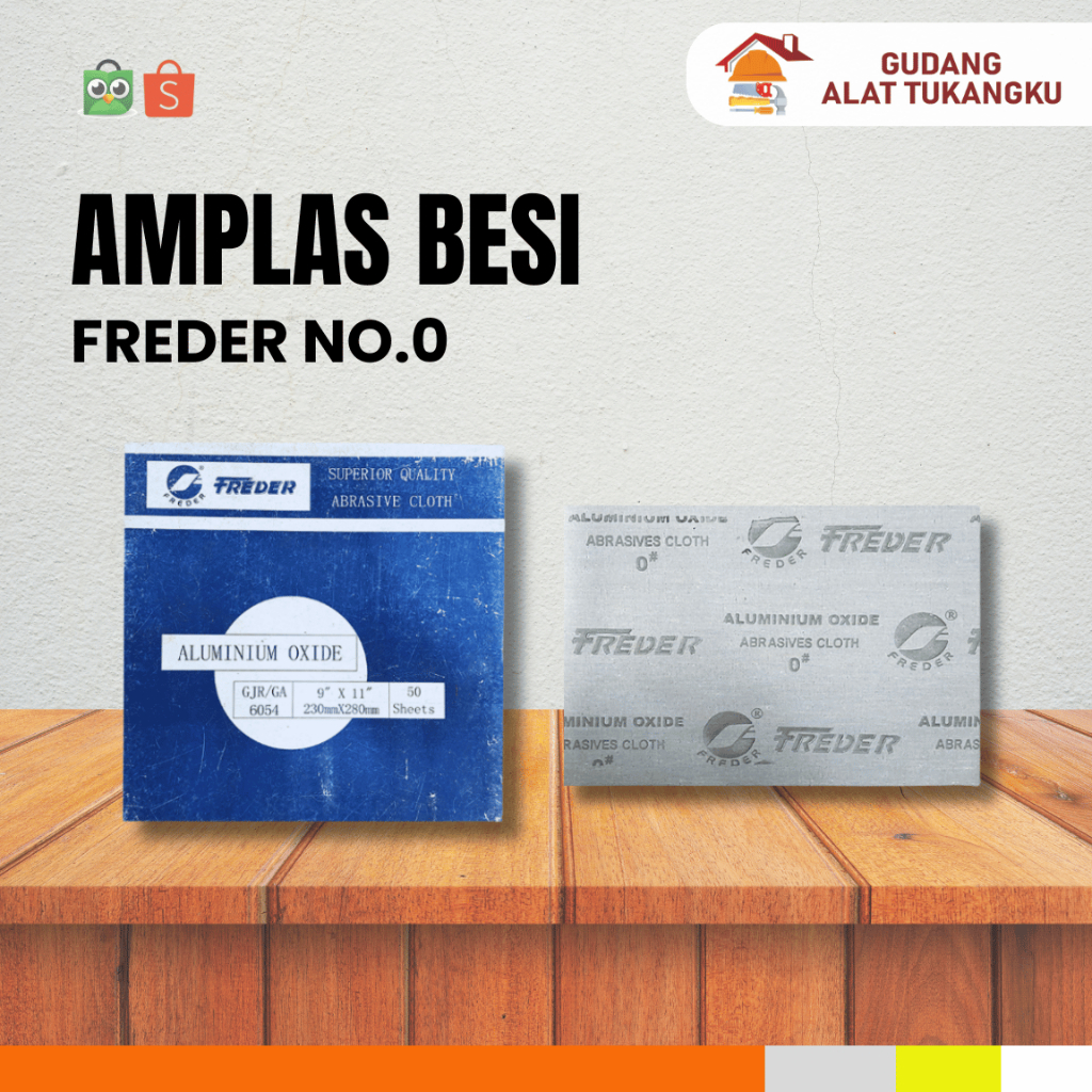 FREDER IRON SANDPAPER NO. 0