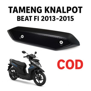 Tameng Tutup Knalpot Pelindung Knalpot Beat Fi 2013 - 2015