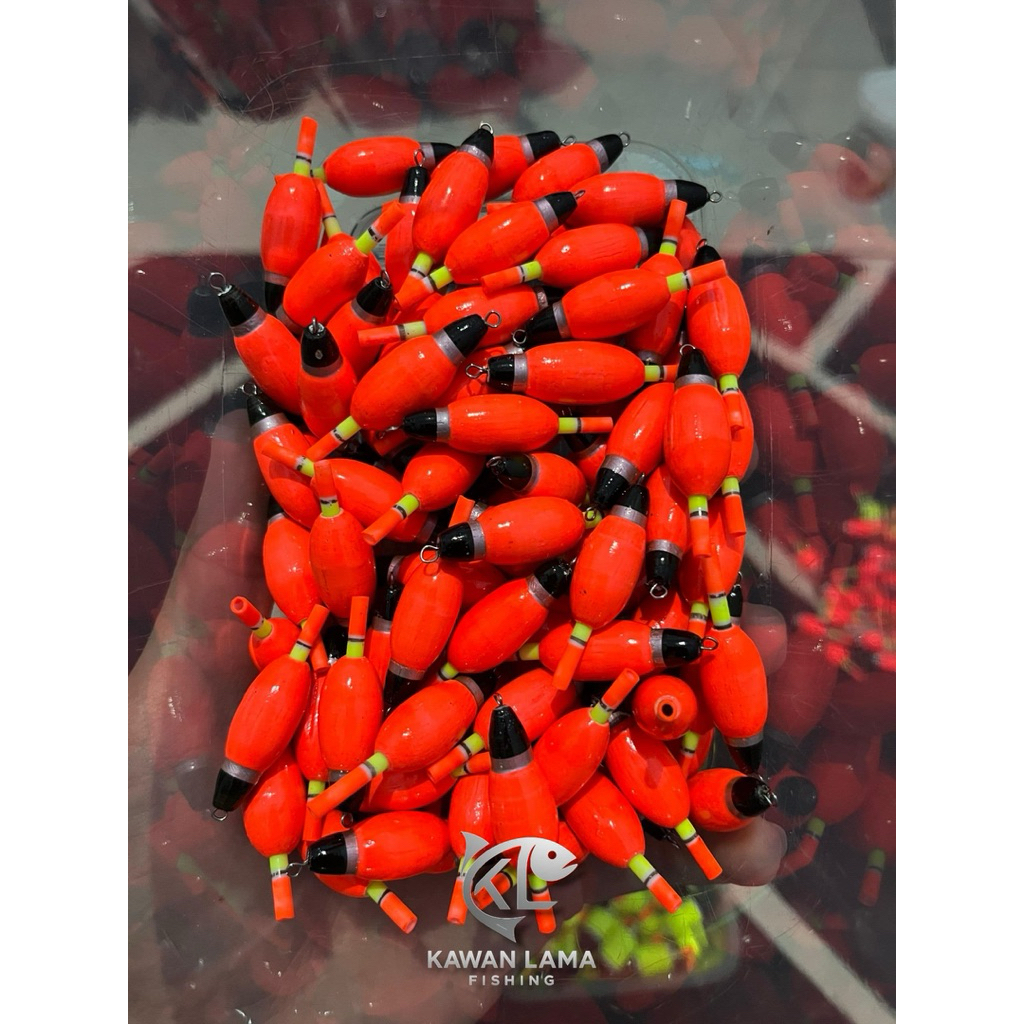 (ราคาต่อ 1 ชิ้น) Fishing Float/Puyu Float/Balok Float/Wood Float/Battle/Fishing Float