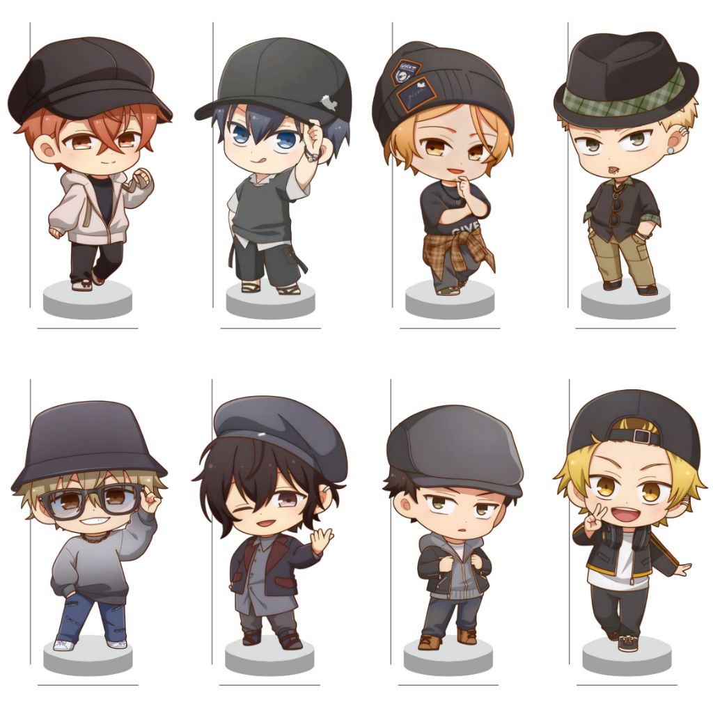 GIVEN อะคริลิคขาตั้งหุ่นจําลองจําลองอะนิเมะ GIVEN CHIBI