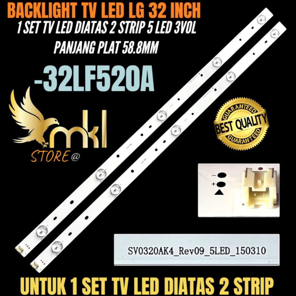 LG 32 นิ้ว LED TV BACKLIGHT 32LF520A LG LED TV BACKLIGHT