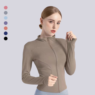 FITLY 1071 Jaket Lengan Panjang Untuk Olahraga Yoga Wanita Airy Jaket Anti UV