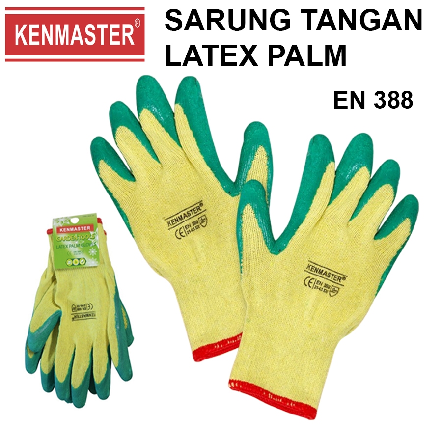 Kenmaster Safety Gloves ถุงมือทํางานกันลื่น EN388