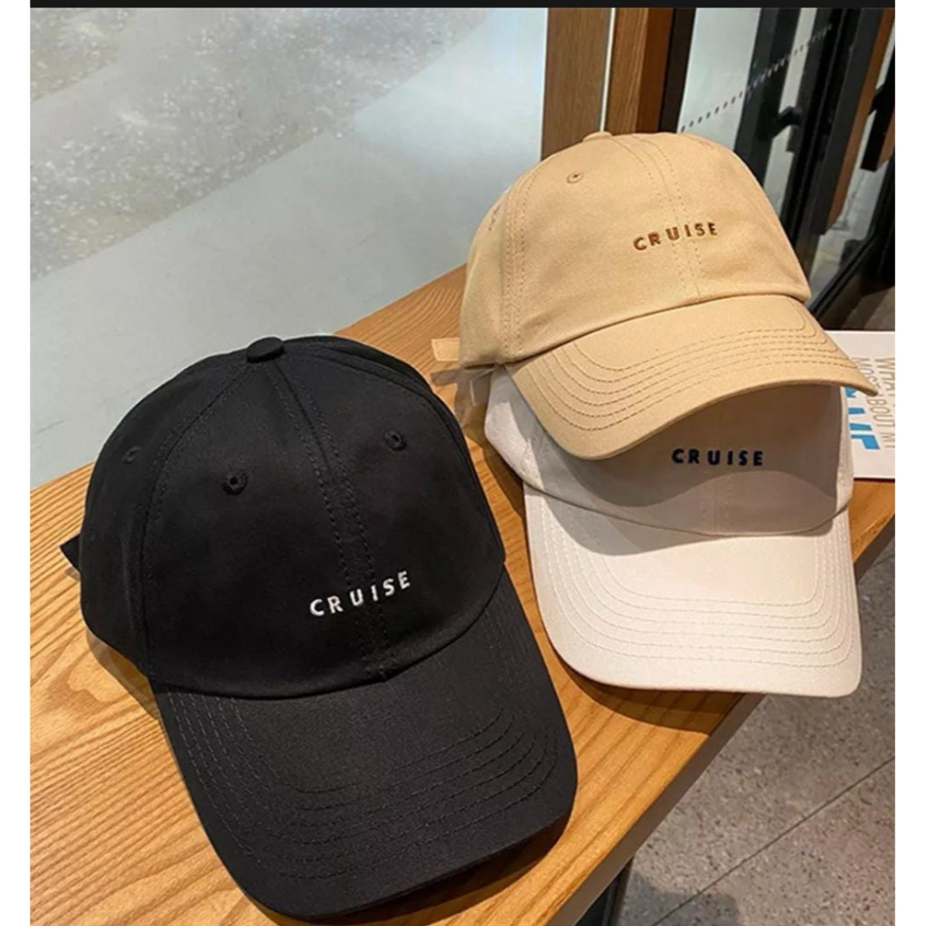 หมวกผู้ใหญ่ CRUISE EMBROIDERED / หมวกผู้ใหญ่ CRUISE / หมวกบอลแยกกลุ่ม / หมวกผู้ใหญ่ / หมวก DISTRO CR