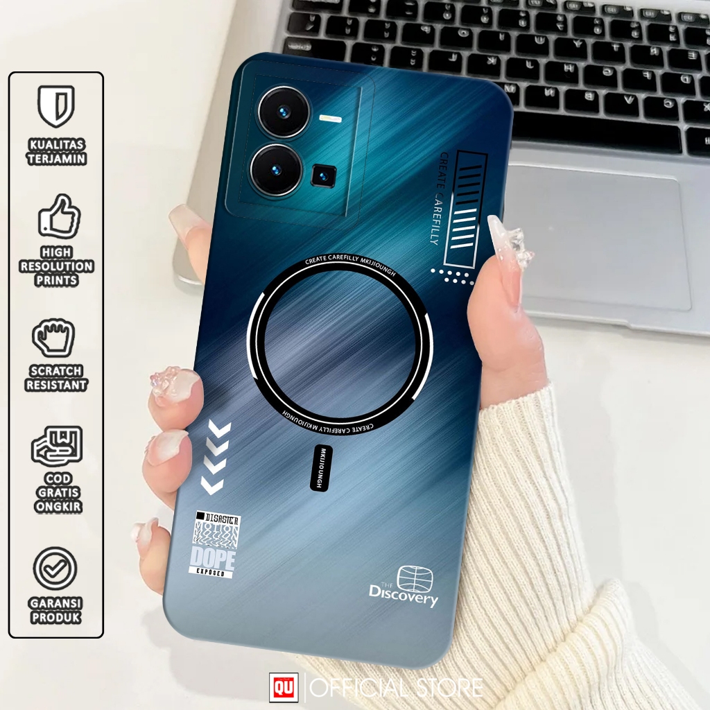 HP [ MAGSF ] เคสล่าสุดสําหรับ VIVO Y35 - เคสอ่อนระดับพรีเมียมสําหรับ VIVO Y35 - เคสโทรศัพท์มือถือ - 