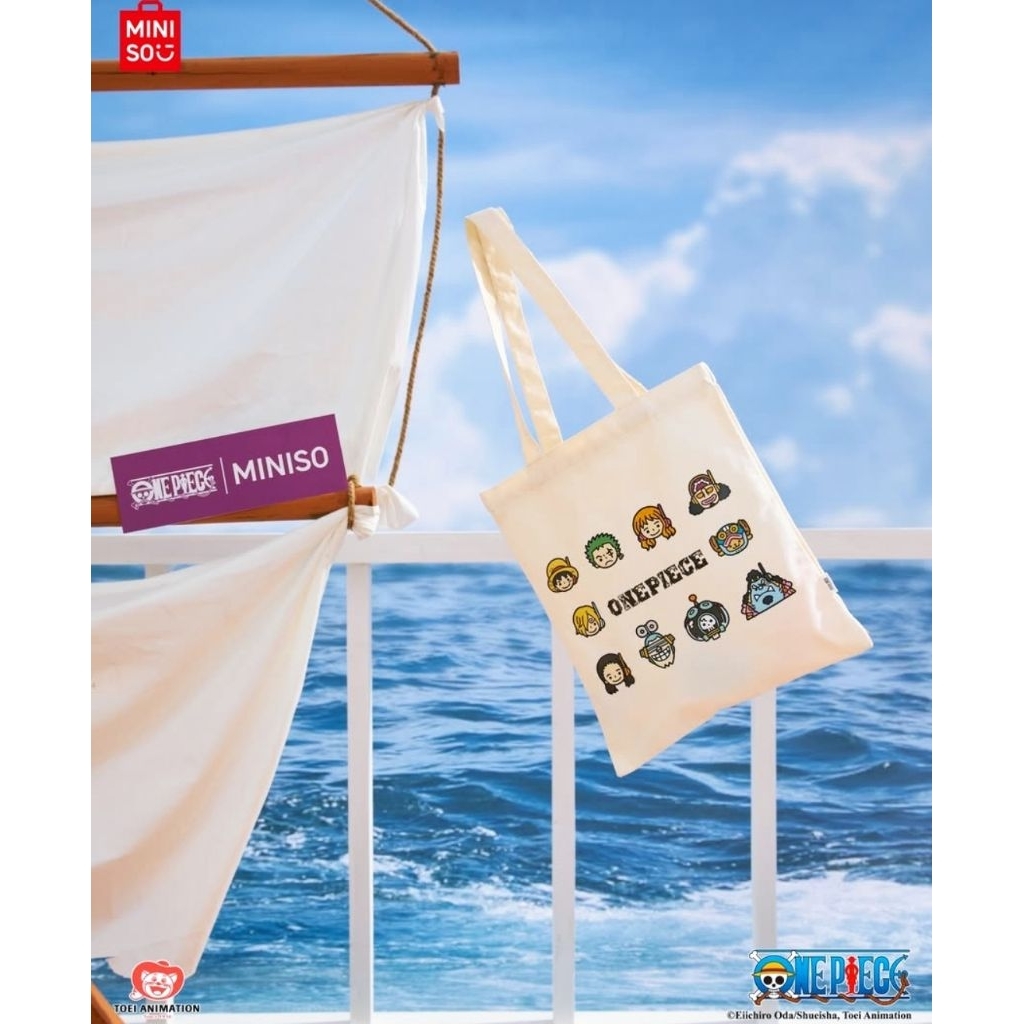 All Crew Tote Bag Miniso X One Piece 2.0