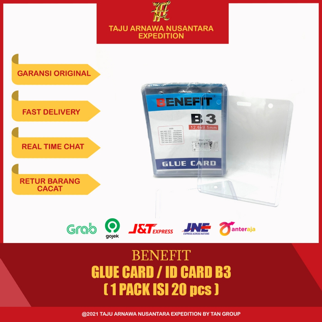 ID CARD / GLUE CARD / NAME TAG MIKA SIZE B3