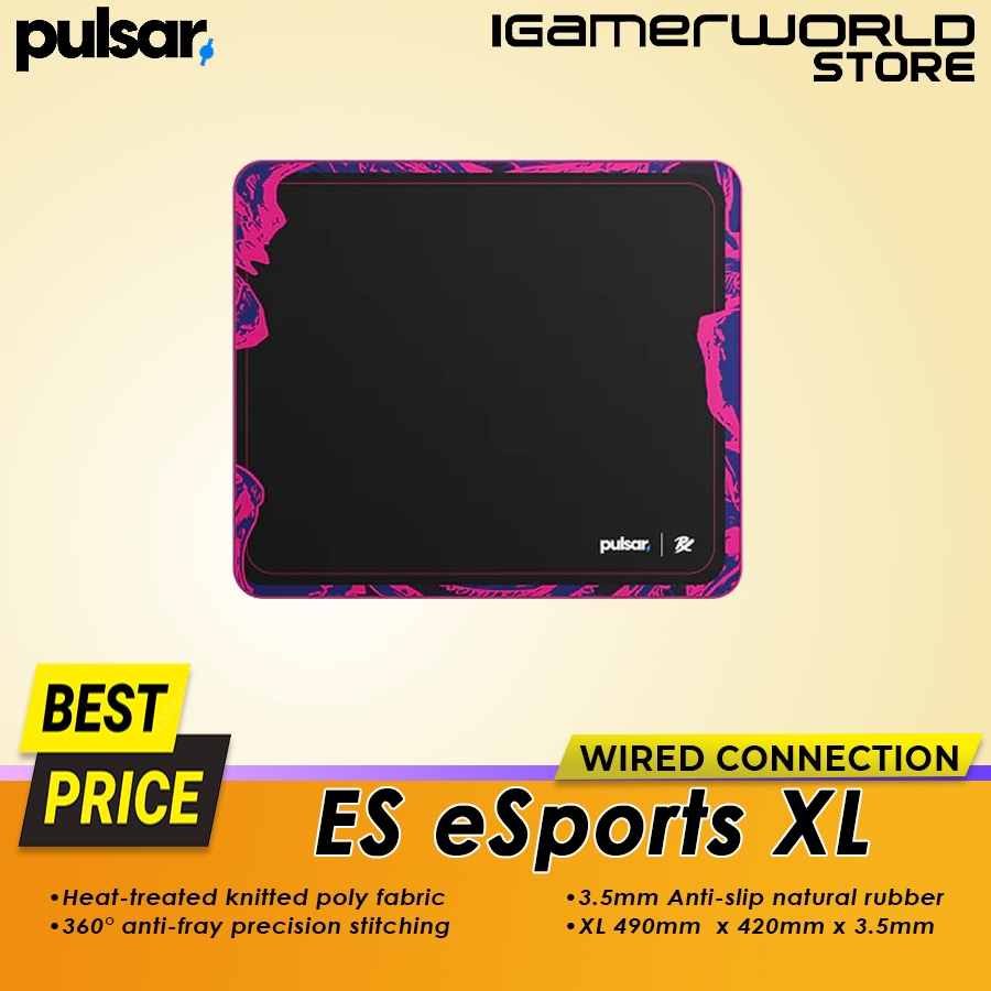 แผ่นรองเมาส์ Pulsar ES eSports XL - PRX Edition