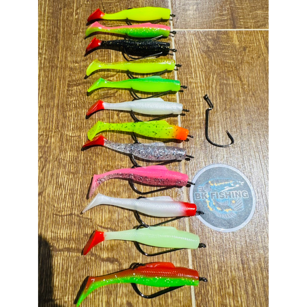 LURE 8CM PLUS ตะขอ OZMY || TOMAN SNAKEFISH CASTING BAIT