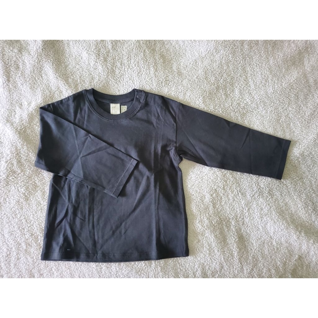READ DESC. HM H&M Baby Boys Cotton Jersey Tshirt / Boys Long Sleeve Top