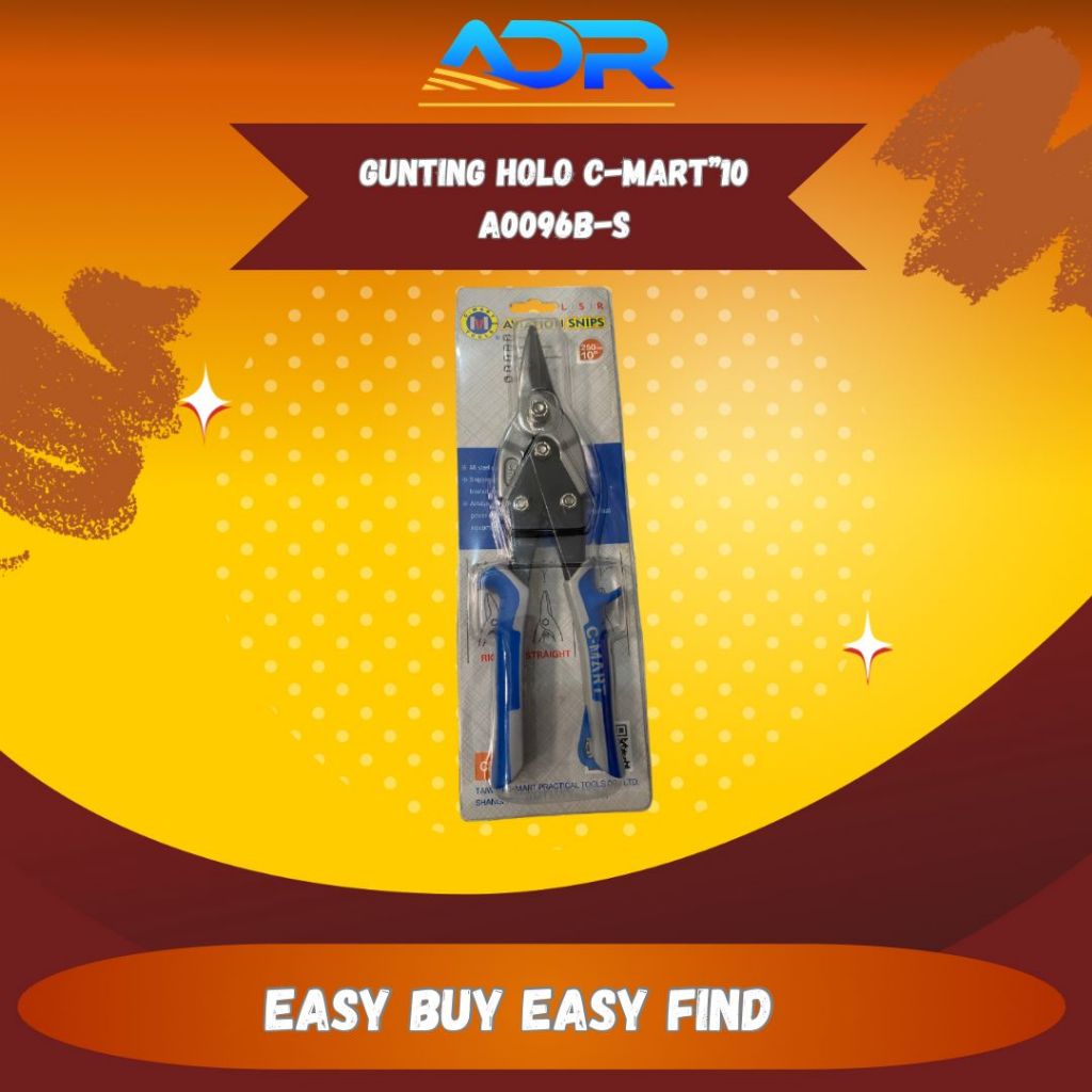 C-Mart Holo Scissors/Aviation Snips"10