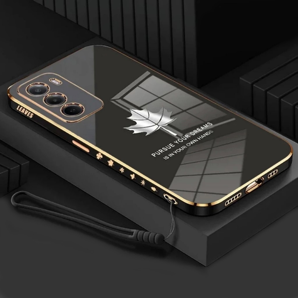 เคสเมเปิ้ลล่าสุด Realme C71 / Realme C73 / Realme P3 Lite Softcase Plating Luxury
