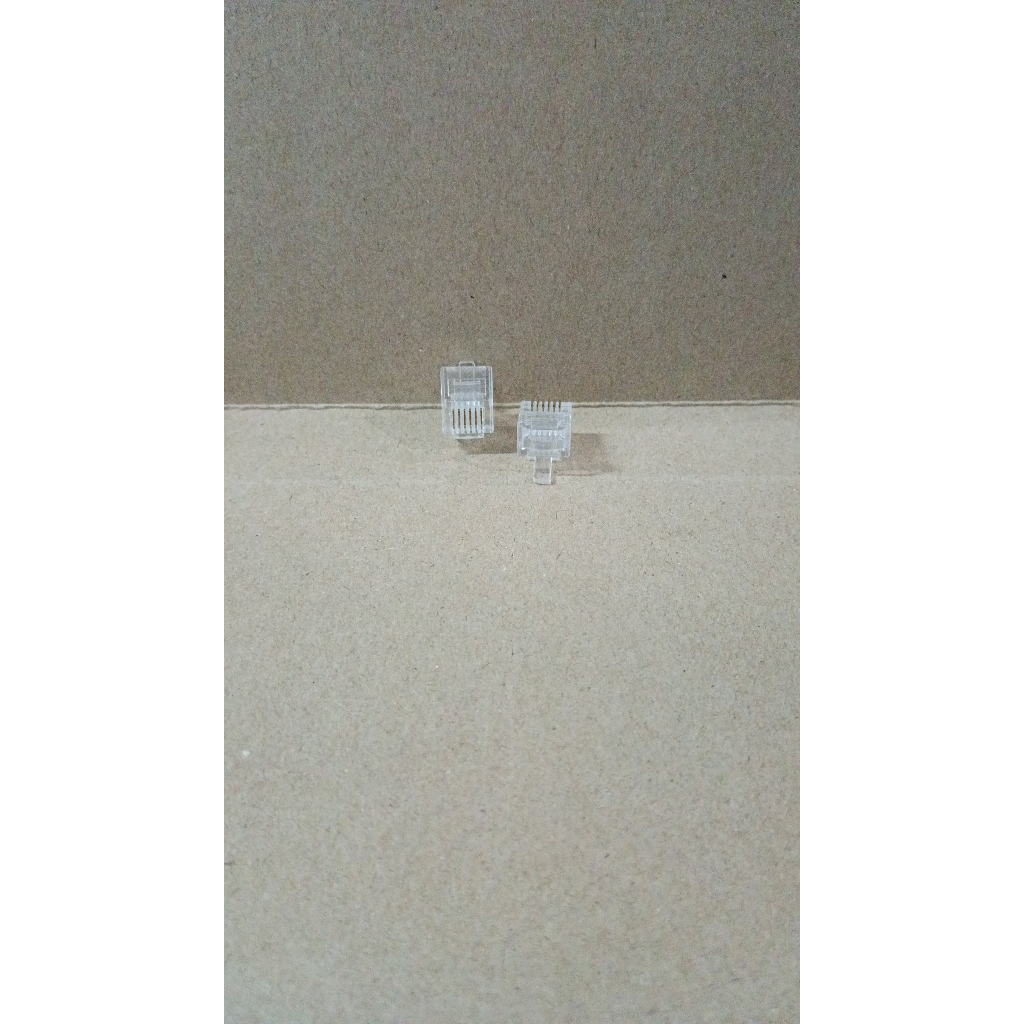 8939 แจ็คหัวปลั๊กโทรศัพท์ rj11 rj 11 6p 6pin 6 pin