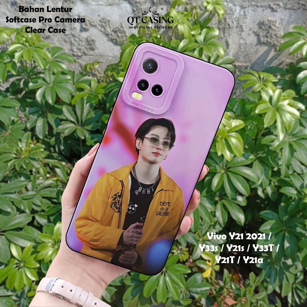เคสสําหรับ Vivo Y21 2021 / Y33s / Y21s / Y33T / Y21T / Y21a - Softcase Pro Camera Motif Jungkok KP0P