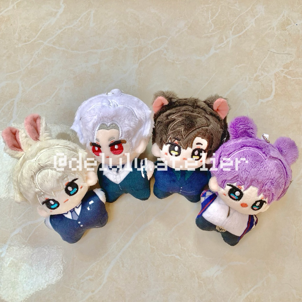 KATUN Love and deepspace rafayel, sylus, zayne, xavier ตุ๊กตา plushie ผ้าฝ้ายปลาดาว 10 ซม.